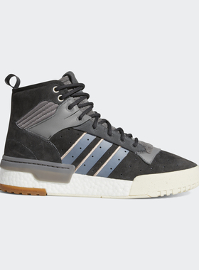 Adidas/阿迪达斯正品三叶草男子拼色高帮运动休闲鞋EE4982