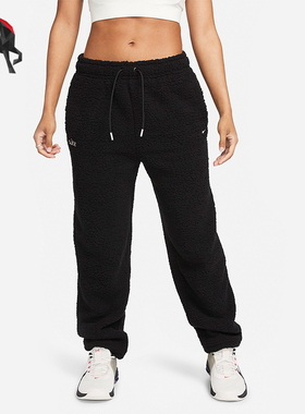 Nike/耐克正品女士宽松保暖运动长裤DQ6262-010