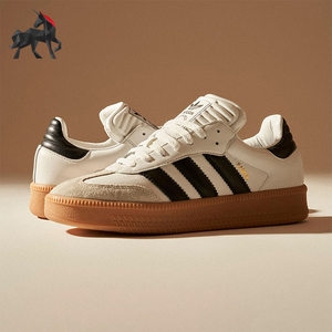 Adidas/阿迪达斯正品三叶草男女复古低帮舒适运动休闲板鞋IE1377