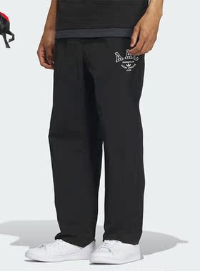 Adidas/阿迪达斯正品三叶草男子运动透气梭织长裤IM8436
