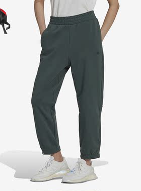 Adidas/阿迪达斯正品三叶草女子运动休闲简约透气宽松长裤 HM1802
