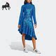 VERSION女子运动亮片连衣裙HR3414 BLUE Adidas 阿迪达斯正品