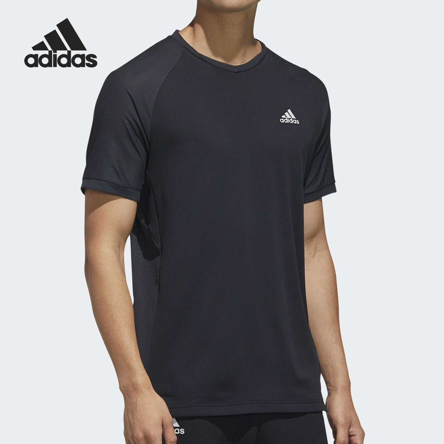 Adidas/阿迪达斯正品 夏季新款男子休闲运动短袖T恤 FK1418