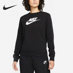 耐克正品 Nike 2023女子针织休闲运动圆领套头卫衣DQ5833