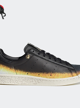 Adidas/阿迪达斯正品三叶草春季男女肖猴印花运动板鞋ID4385