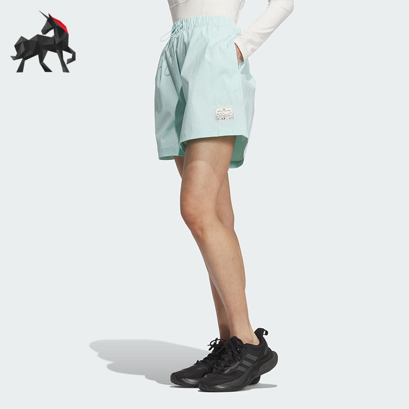 Adidas/阿迪达斯正品W GFX Z SHORTS 女士运动休闲短裤JN6666,运动服/休闲服装,运动中长裤／短裤,淘宝优惠券,粉丝福利购,淘宝优惠卷