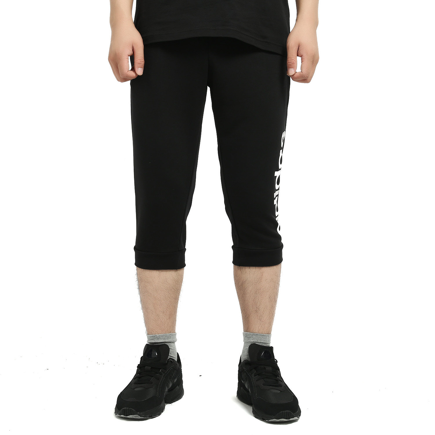Adidas/阿迪达斯正品男裤 NEO运动休闲七分裤中裤DW8027