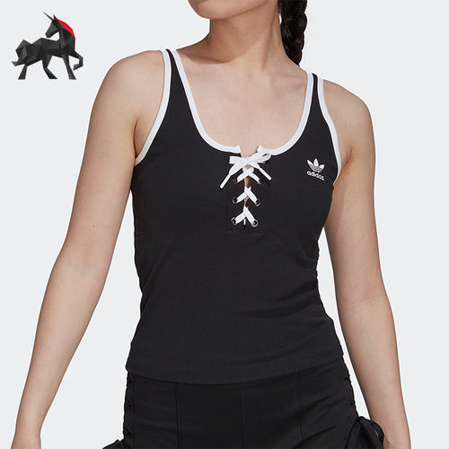 阿迪达斯女士时尚无袖背心
