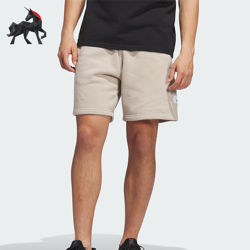 阿迪达斯夏季男子运动透气短裤