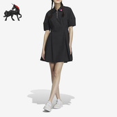 运动翻领连衣裙IP4022 neo草莓熊女子新款 Adidas 阿迪达斯正品