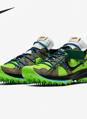 Nike/耐克正品ZOOM KIGER 5 x OW联名男女潮流舒适钉子跑鞋CD8179
