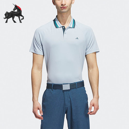 阿迪达斯男子运动短袖