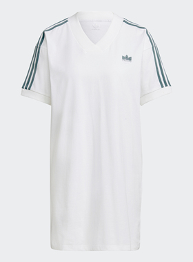 Adidas/阿迪达斯正品TEE DRESS 宽松女子休闲运动连衣裙 GN2848