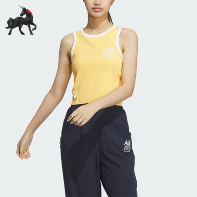 阿迪达斯女士运动无袖背心