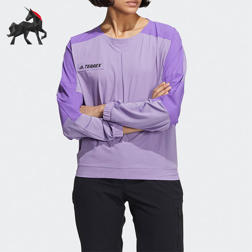 Adidas/阿迪达斯女子户外长袖T恤