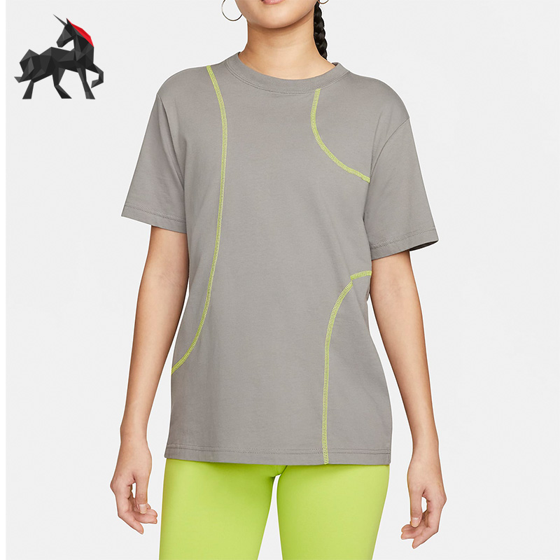 耐克女子健身圆领休闲短袖T恤