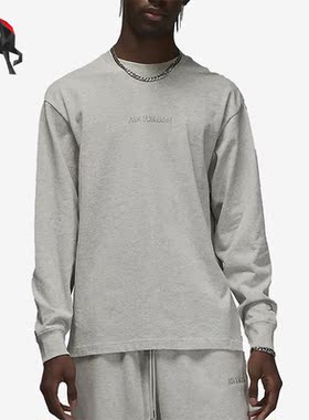 Nike/耐克正品Air Jordan男子刺绣圆领套头长袖T恤FJ0703-050