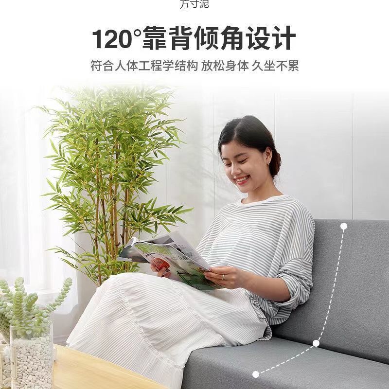 沙发茶几组合套装简易小户型客厅出租房现代简约实木布艺办公沙发