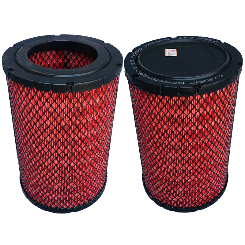 适配福田金刚S1空气滤清器空气滤芯空气格空滤K2030PU胶平口