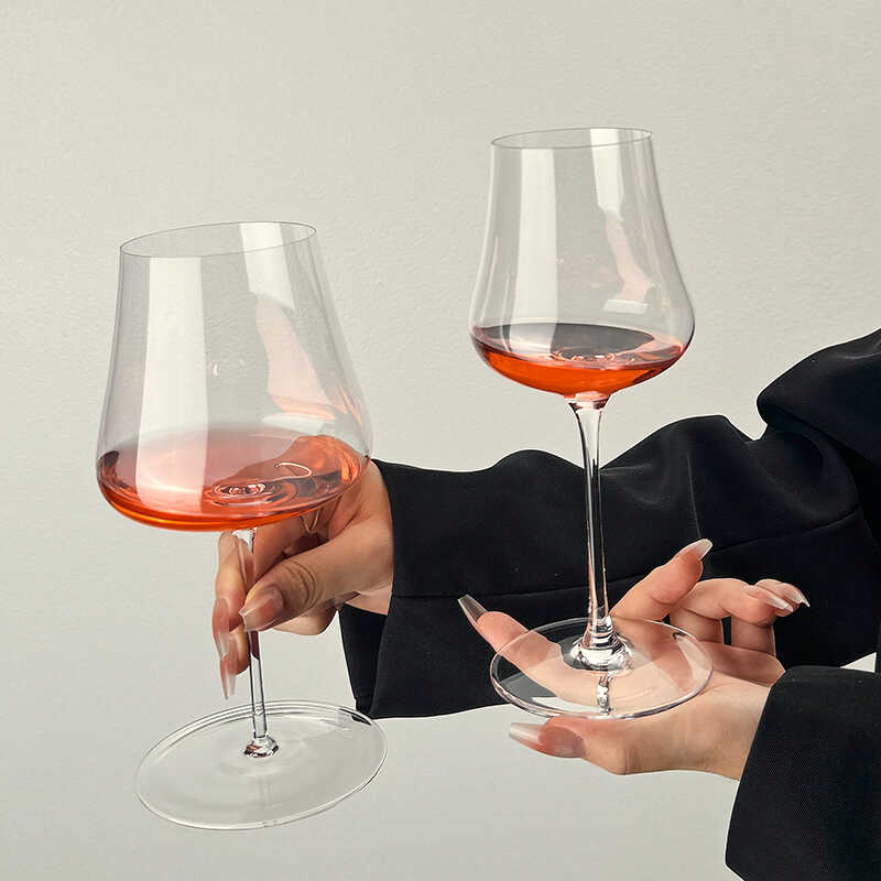 家用轻薄红酒杯勃艮第杯玻璃杯高脚杯香味放大器白葡萄酒杯白酒杯