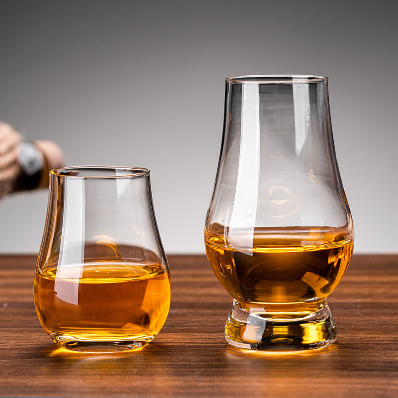 水晶玻璃闻香杯品鉴杯威士忌酒杯大肚洋酒杯郁金香干邑杯个人专用