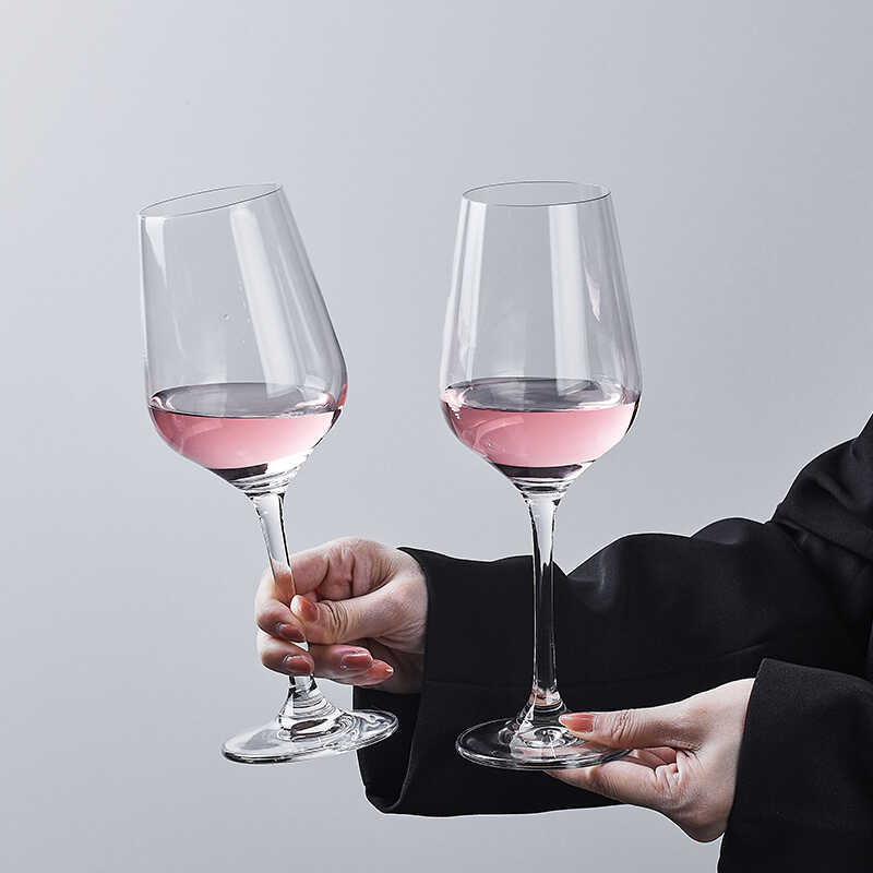 红酒杯家用玻璃新款水晶高脚葡萄酒杯套装轻奢高档高颜值香槟杯子