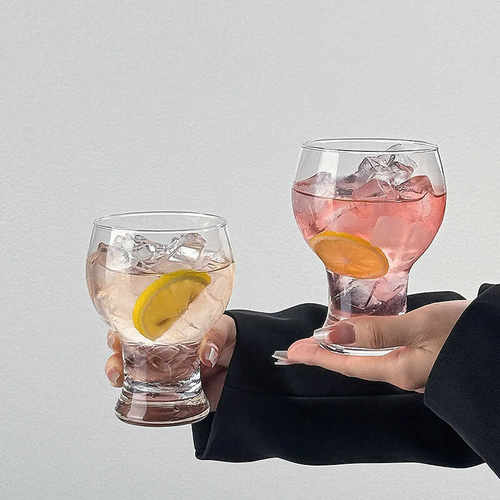 宽口高颜值ins风夏季奶茶杯玻璃