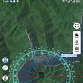 3D高清卫星地图罗盘寻龙点穴地图罗盘安卓手机平板使用B