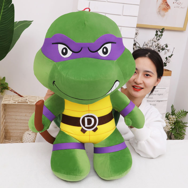 忍者神龟乌龟毛绒玩具公仔毛绒娃娃玩偶宝宝儿童生日礼物男孩礼物