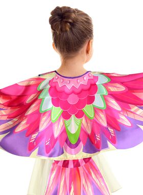 儿童小鸟翅膀套装老鹰扮演服幼儿园环保舞台剧道具万圣节cos服装