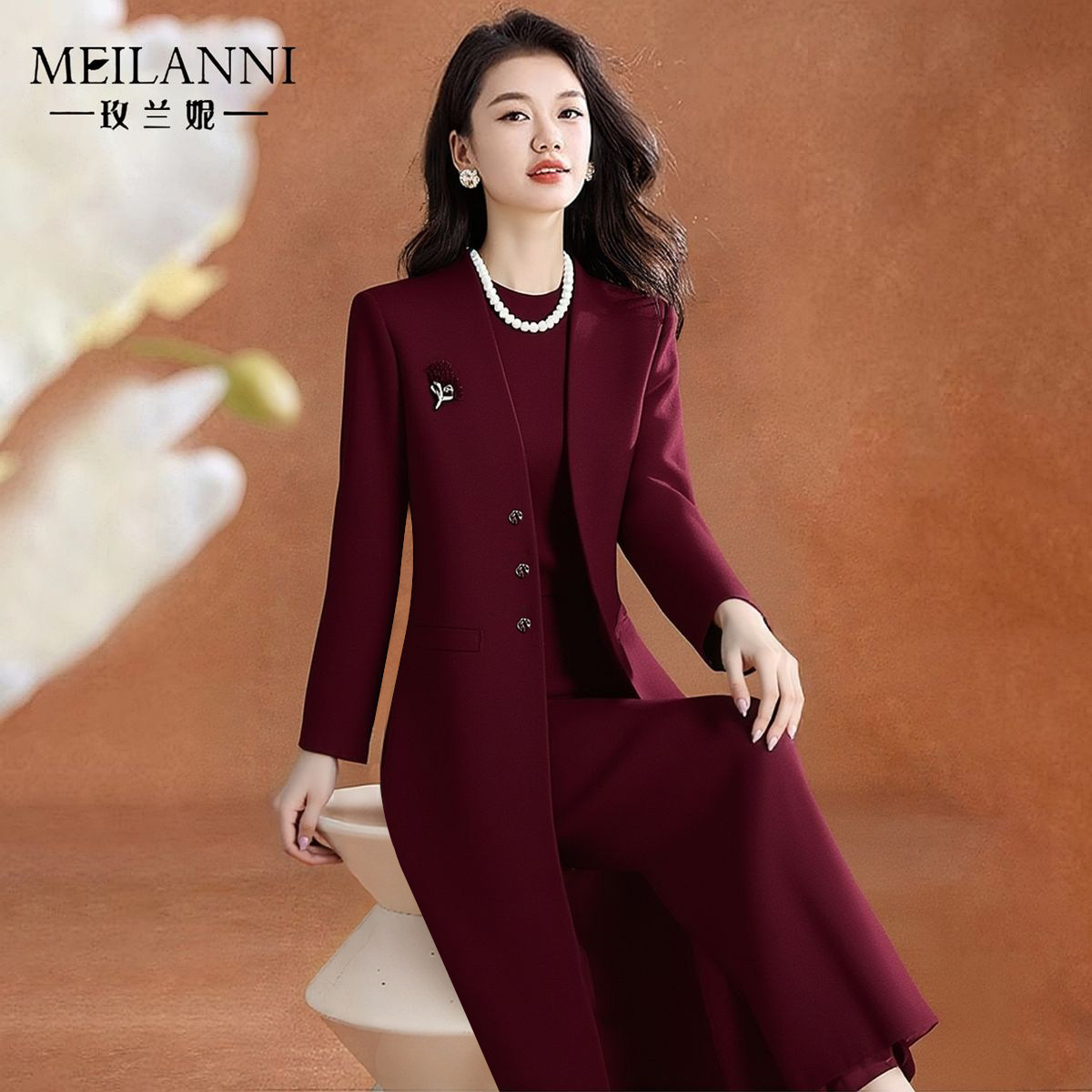 套装连衣裙高端大气上档次高级感
