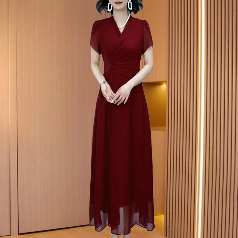 喜婆婆妈结婚宴礼服新式改良旗袍