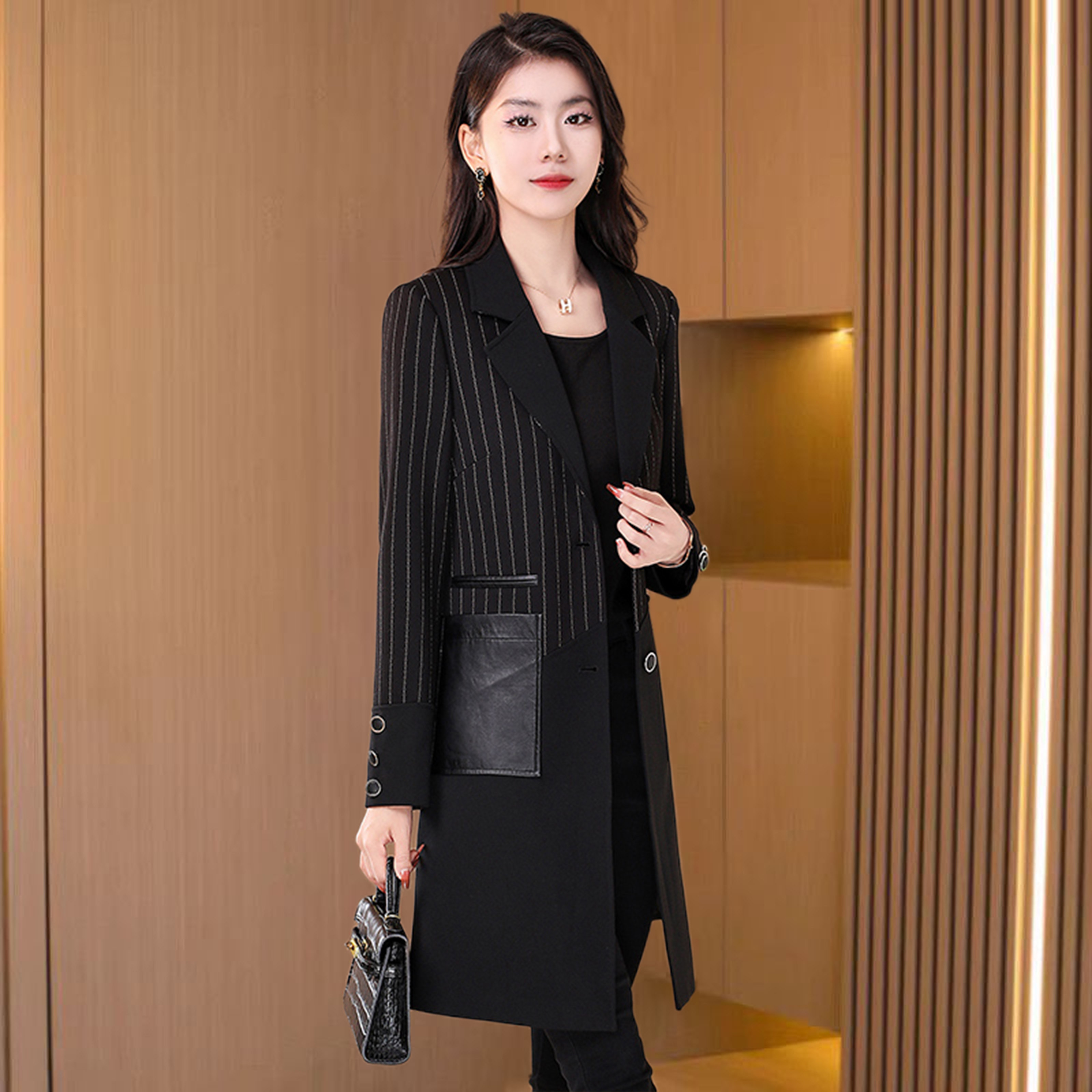 杭州意法风衣女士2026新款春秋流行爆款中长款外套高端大气上档次
