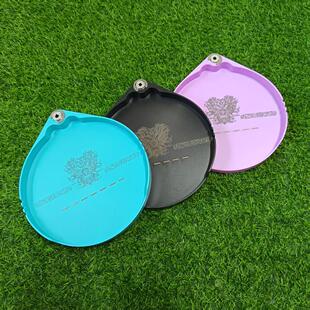 新款饵盘一线磁强磁拉饵盘盒钓椅钓箱通用垂钓单层磁盘单层饵料盘