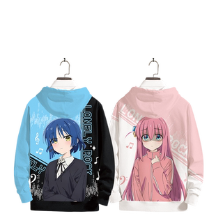 孤独摇滚动漫联名卫衣外套男后藤一里山田凉cos服痛衣春秋连帽衫