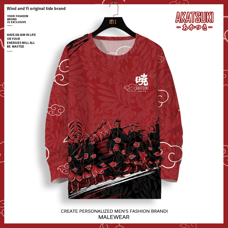 鲨老大长袖二次元青年