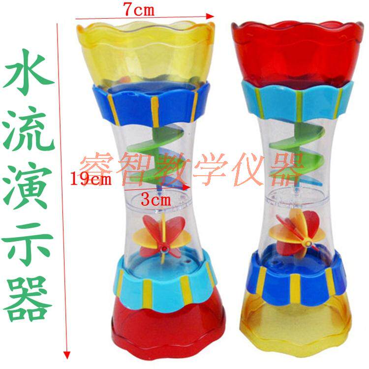 幼儿园科学发现室玩具探究实验材料儿童水流演示器旋转万花筒包邮