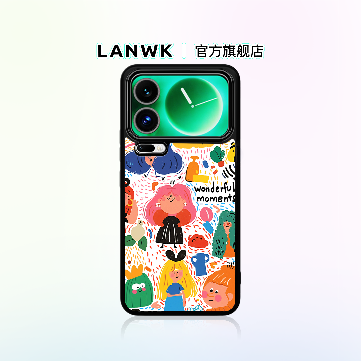 【每天的日常】LANWK适用小米17/15/14/13pro新高级手机壳红米k90/80/70ultra原创防摔镜头全包k60女保护套