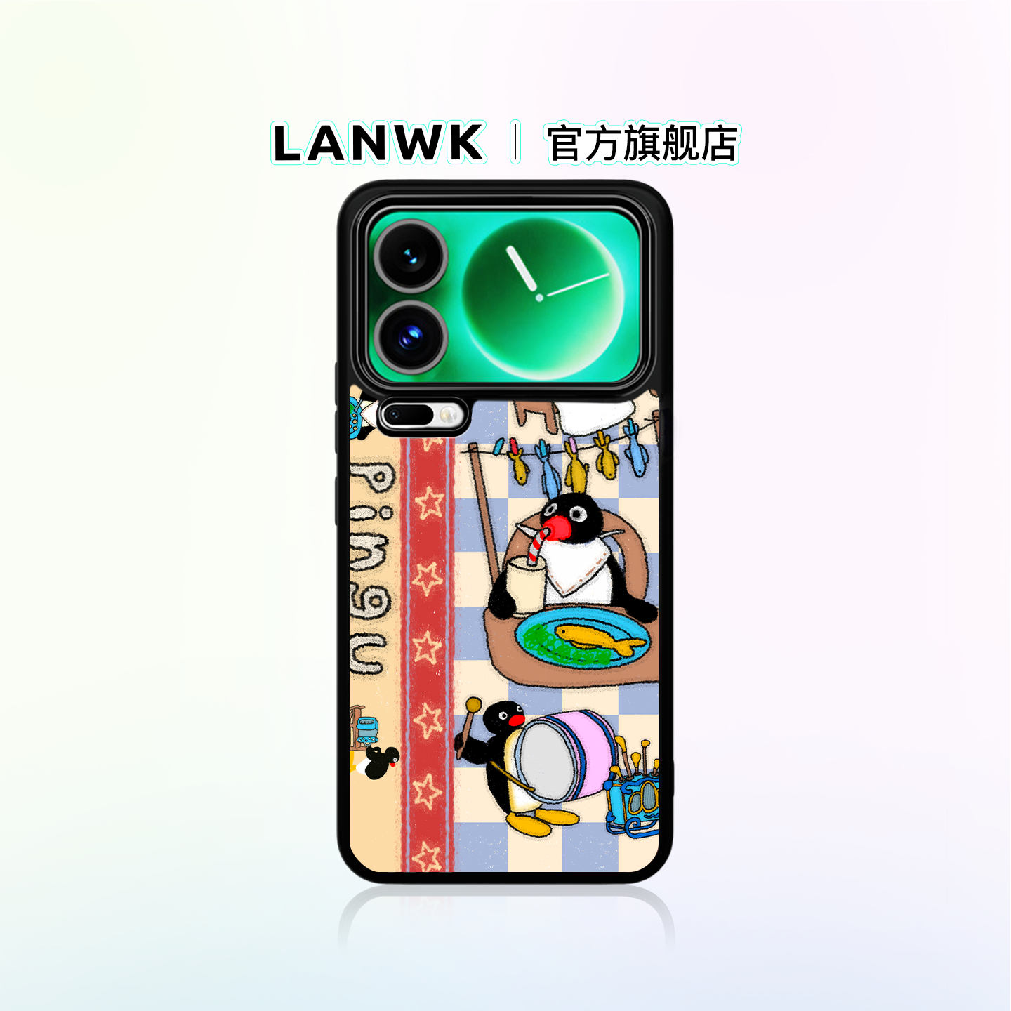 【企鹅pingu的晚餐】LANWK适用小米17/15/14/13pro新款高级手机壳红米k90/80/70ultra薄全包女k60可爱保护套