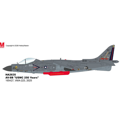 AV-8B鹞式攻击机2025年合金