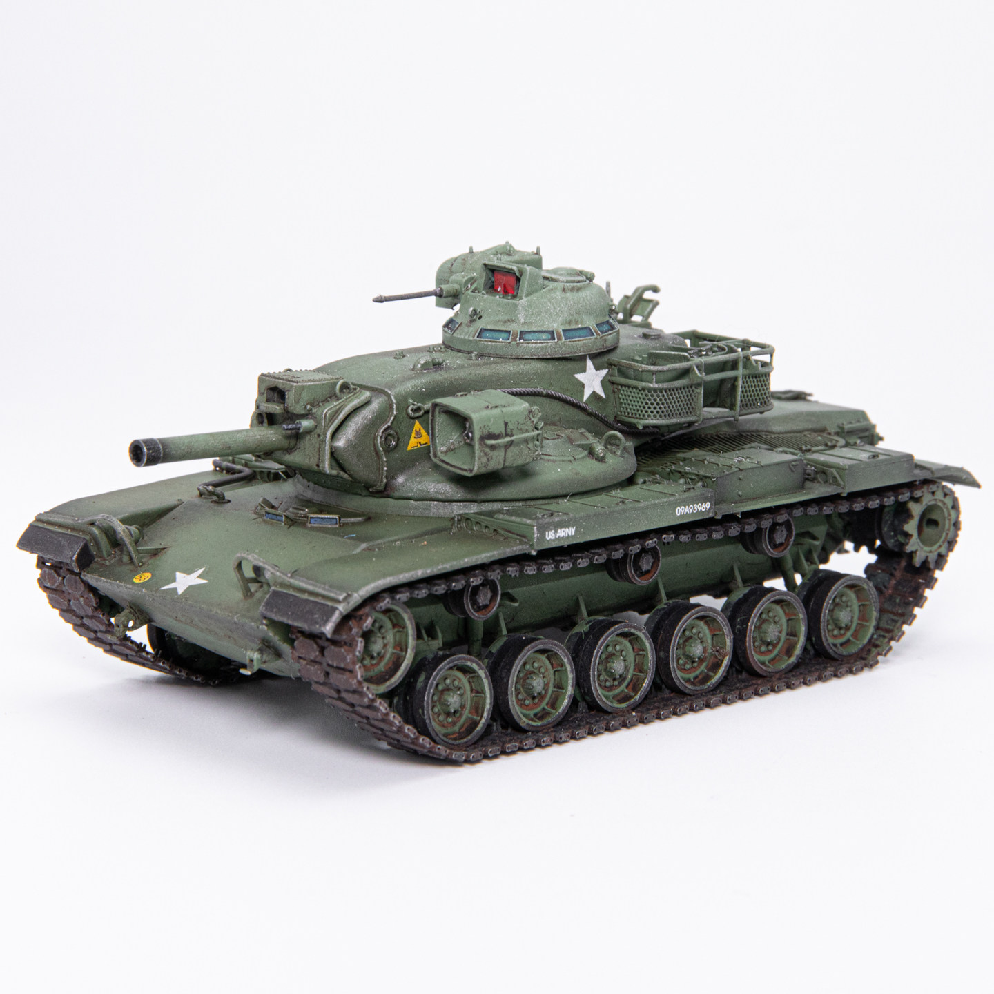 AM 星际战舰 M60A2主战坦克 152毫米榴弹和反坦克两用炮53号 成品 - 实物图