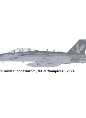 EA-18G电子战机2024年合金模型