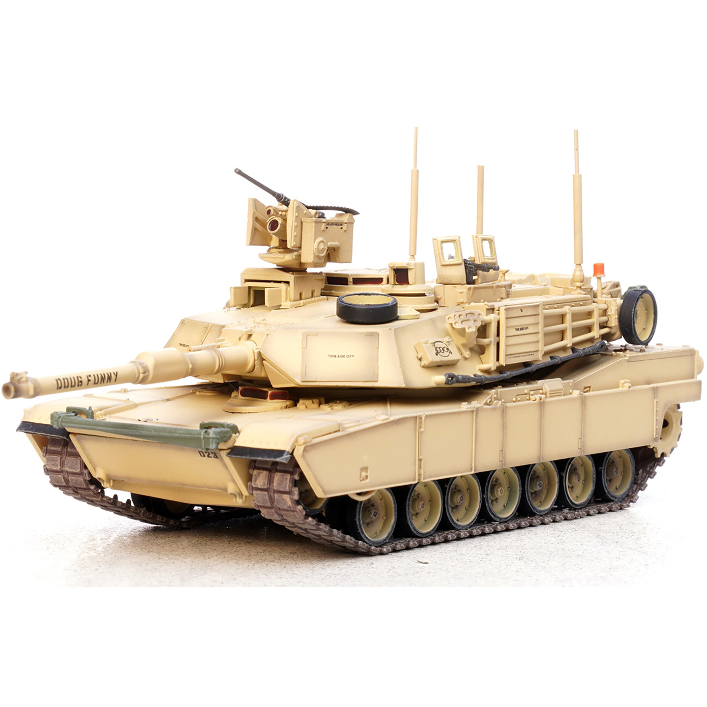 M1A2主战坦克SEPV2合金模型图片