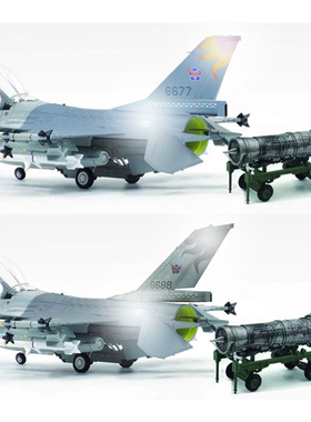 ALB Lockheed洛克希德 F-16A F16战斗机 太阳LOGO 合金成品模型