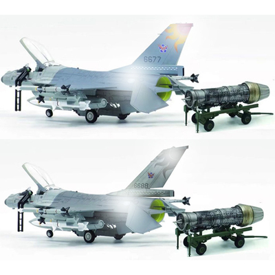 ALBF-16A战斗机合金成品模型