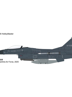 9月 HA38081 F16战斗机 F-16AM MLU M-1018 阿根廷空军2025年