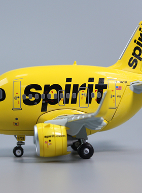 铁流 70102PP 美国精神航空 A321NEO Q版系列 蛋机 合金成品模型