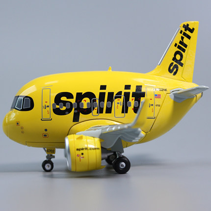 铁流 70102PP 美国精神航空 A321NEO Q版系列 蛋机 合金成品模型