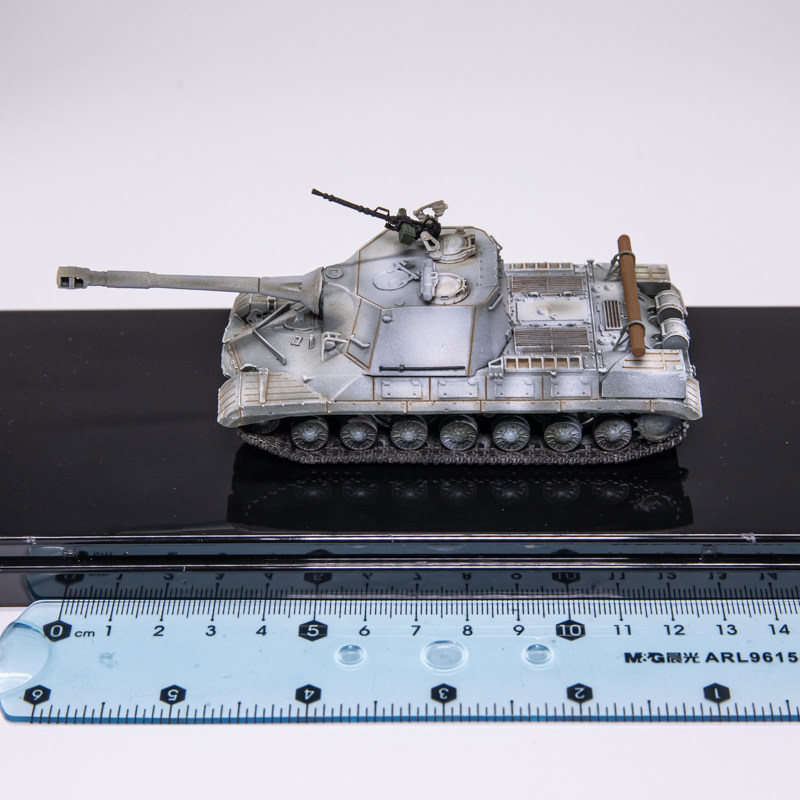 5m hobby 72086b 苏联268工程 自行火炮 坦克世界 完成品模型摆件