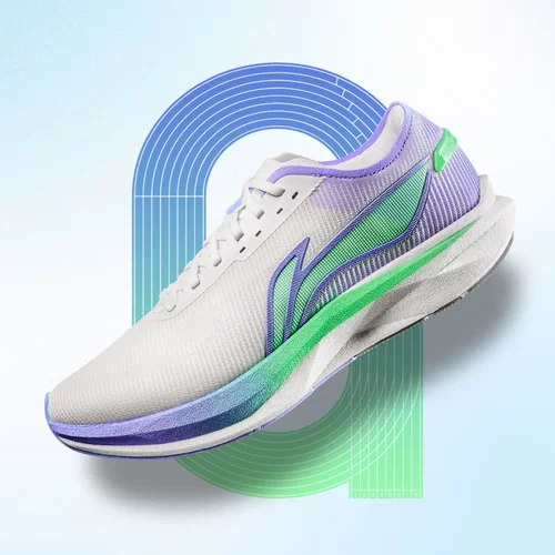 李宁男子追风回弹缓震竞速跑步鞋